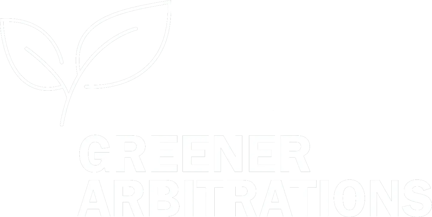 Green-Arbitration_Logo Greener Arbitrations Logo